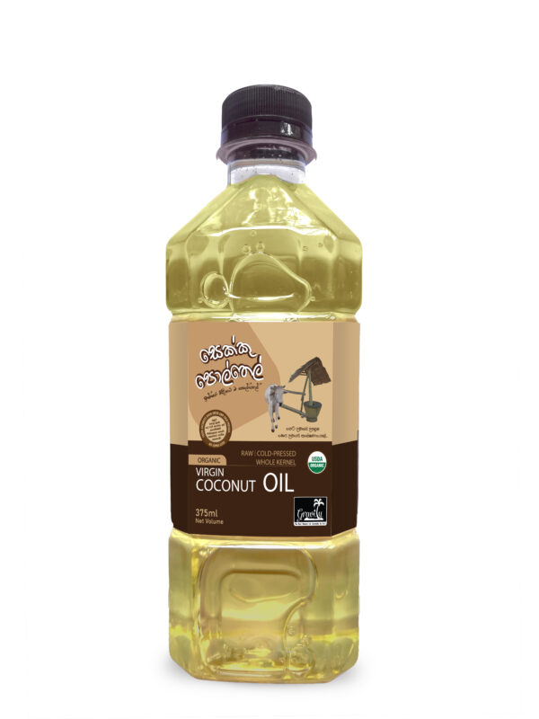 Whole Kernel Virgin Coconut Oil 375ml Plastic Bottle