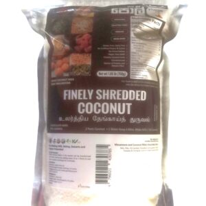 Grated Coconut 750g - Fine size Desiccated Coconut