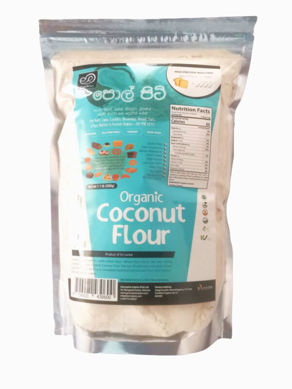 Natural Coconut Flour 1kg Gluten Free Keto