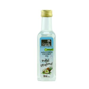 Extra Virgin Coconut Oil 100ml Glass Bottle