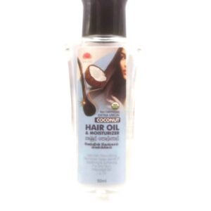 Pure Coconut Hair Oil & Moisturizer 50ml Bottle